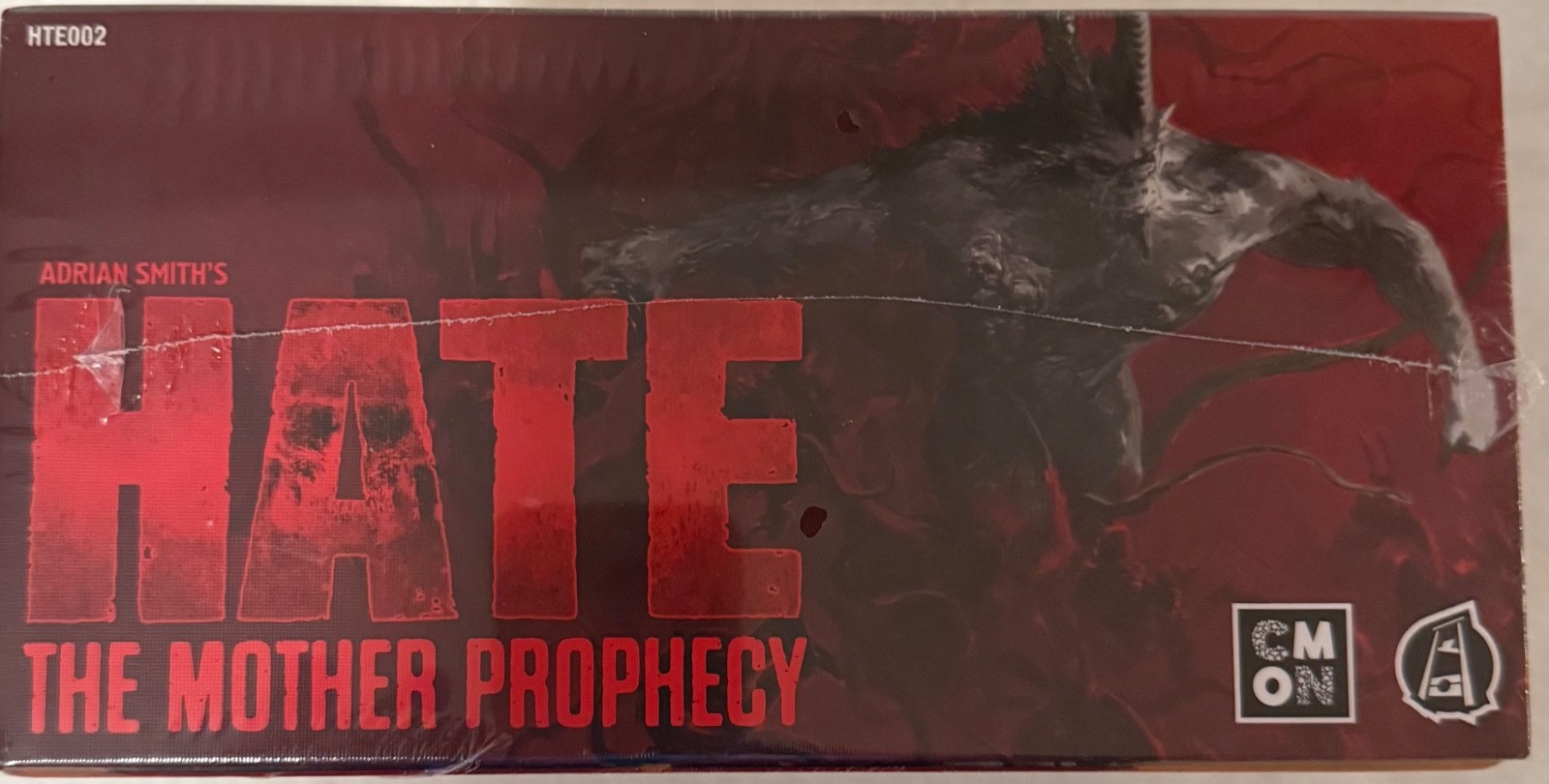HATE – The Mother Prophecy Expansion – CMON – Kickstarter – New, Sealed
