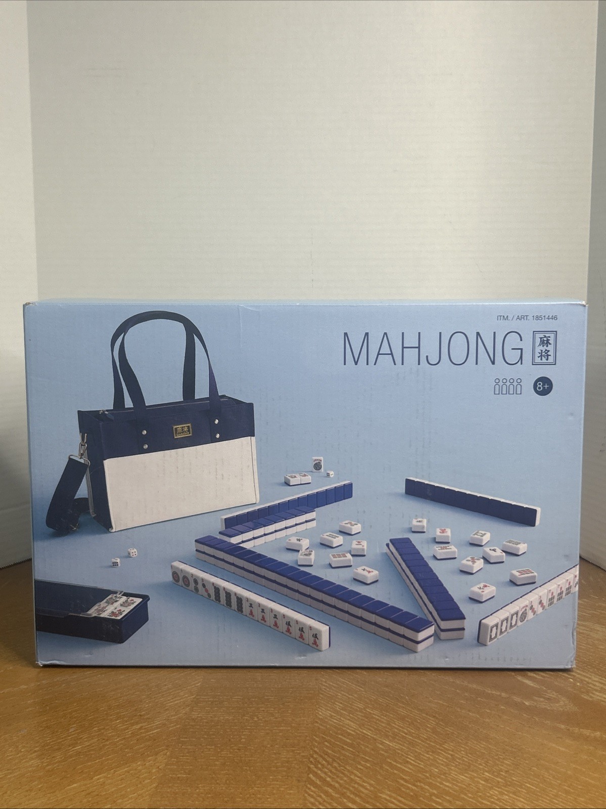 Winning Solution American Mahjong Set With Carrier Tote Bag Shoulder Strap NIB