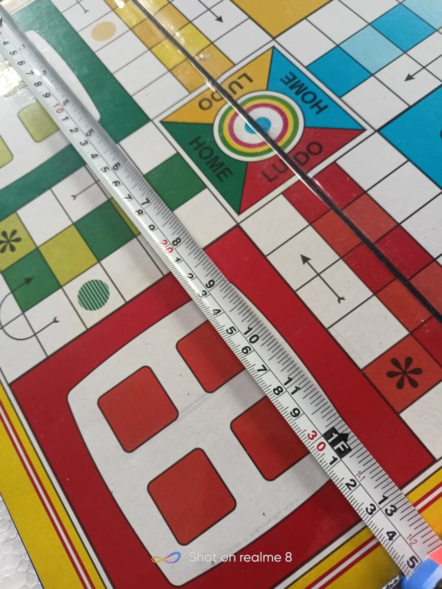 Ludo Snake & ladders 35 x 35 cm Traditional FAMILY Board Games PACK OF 1 f/d-s