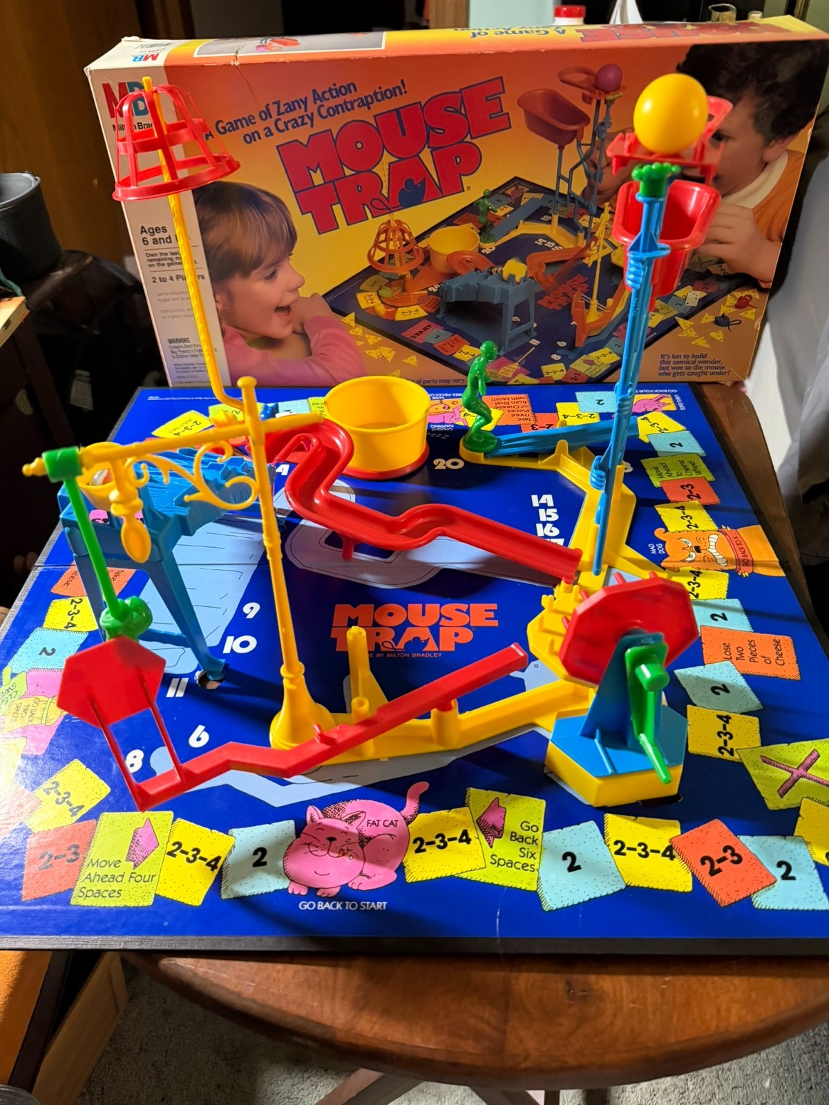 Vintage 1986 – Mouse Trap Board Game by Milton Bradley 1980’s