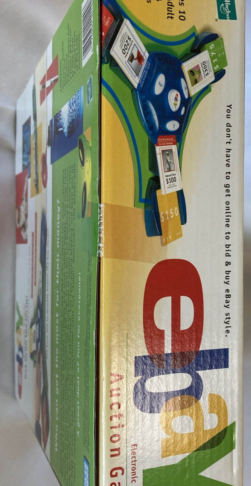 eBay Auction Electronic Talking Board Game Hasbro 2001 Complete New