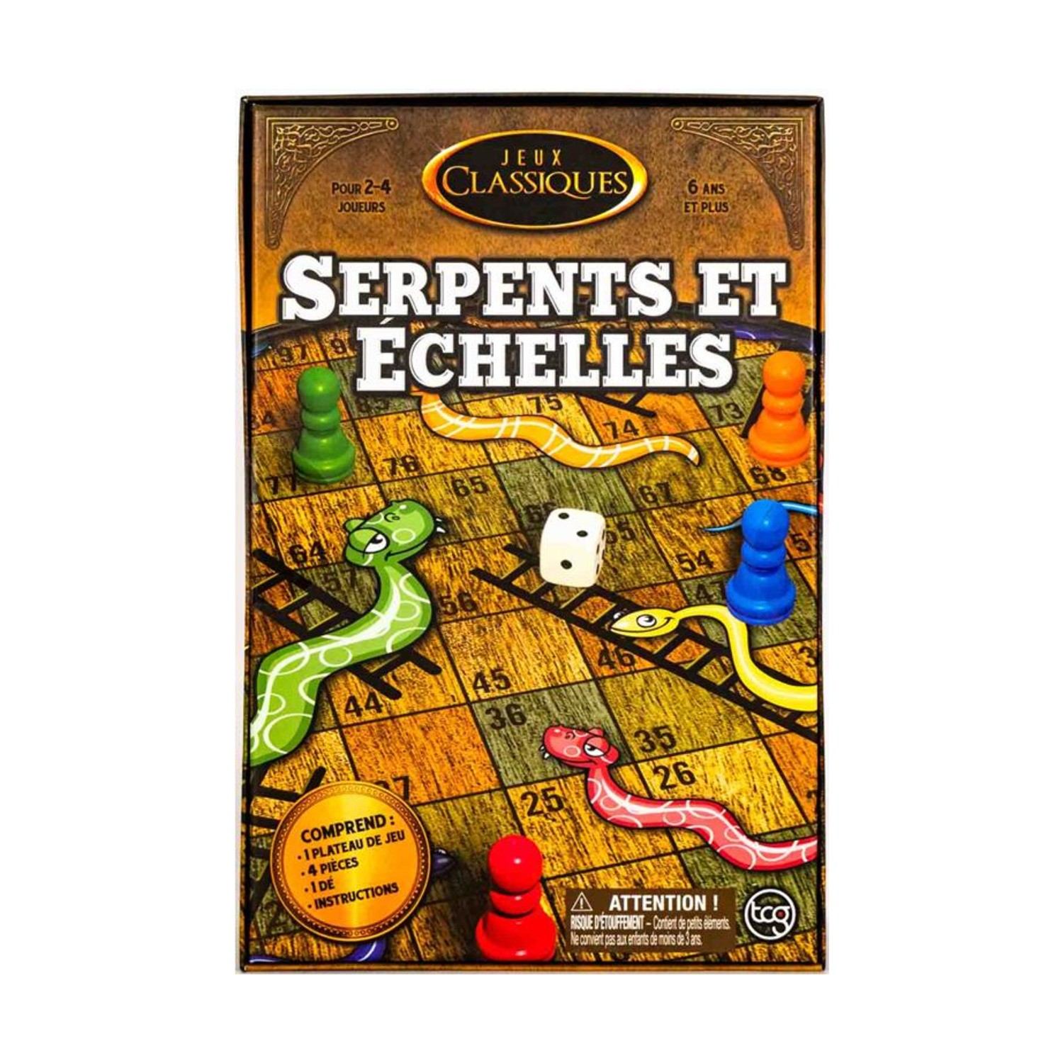 TCG Snakes & Ladders Box New