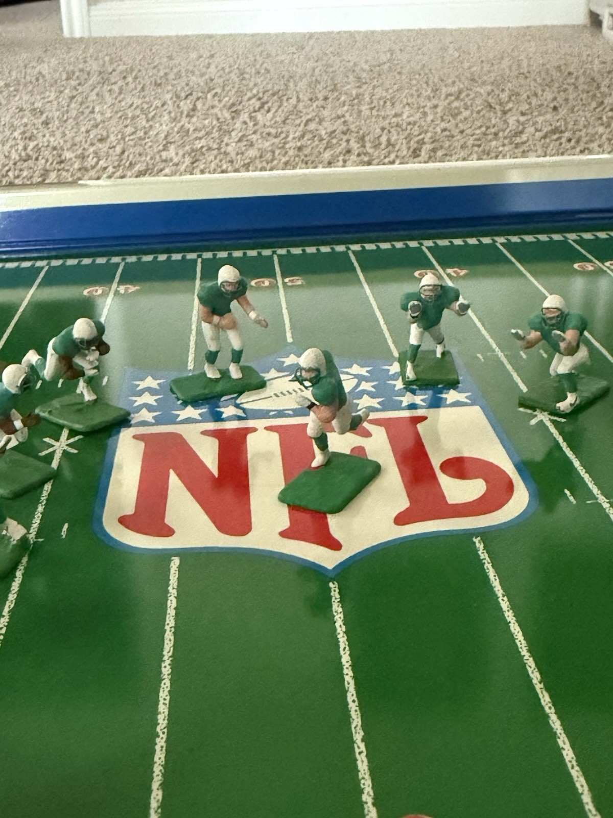 Larry Walker Custom Electric Football Miami Dolphins 12 Figures – Rare