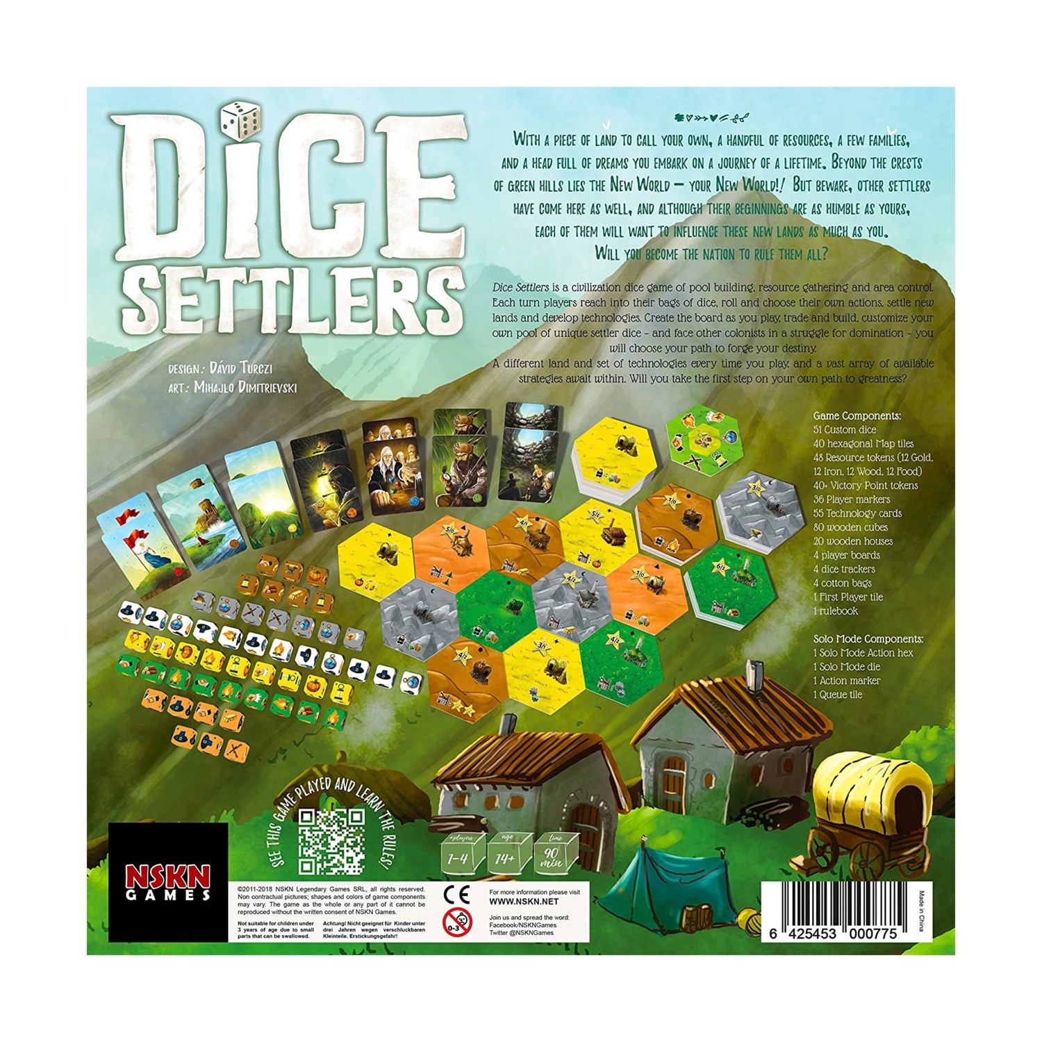NSKN Dice Settlers Box EX/NM