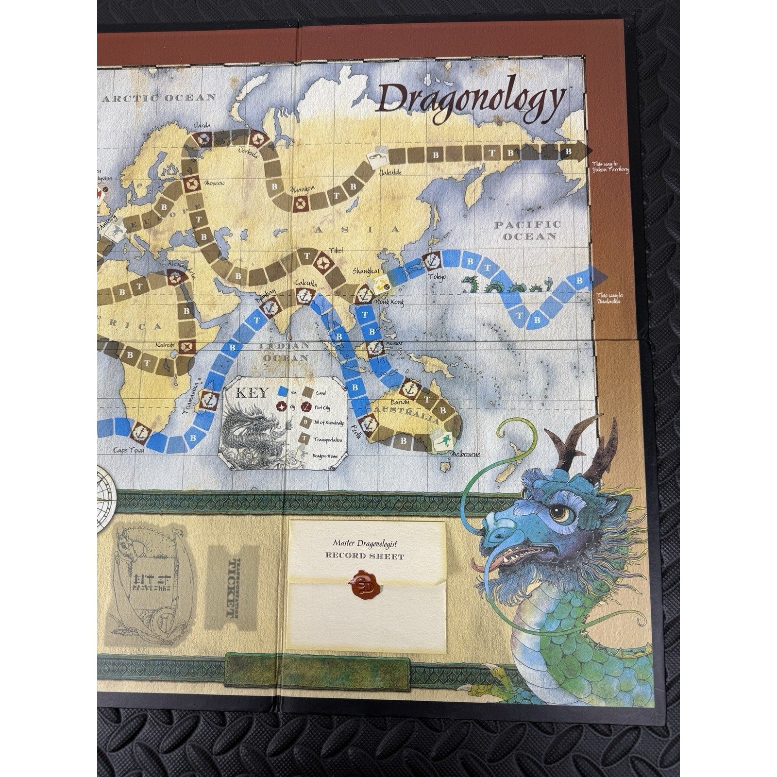 Dragonology The Game 2006 Complete Sababa Toys Board Game Great condition