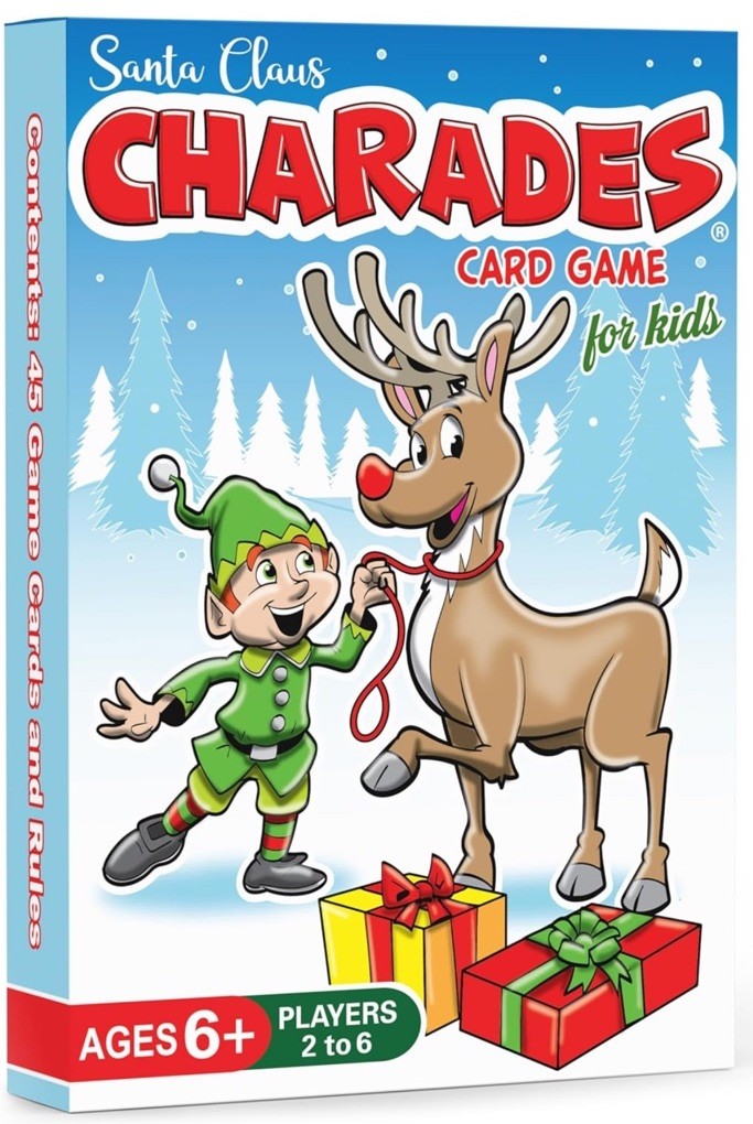 Santa Claus Charades Card Game for Kids Christmas Family Party Sealed