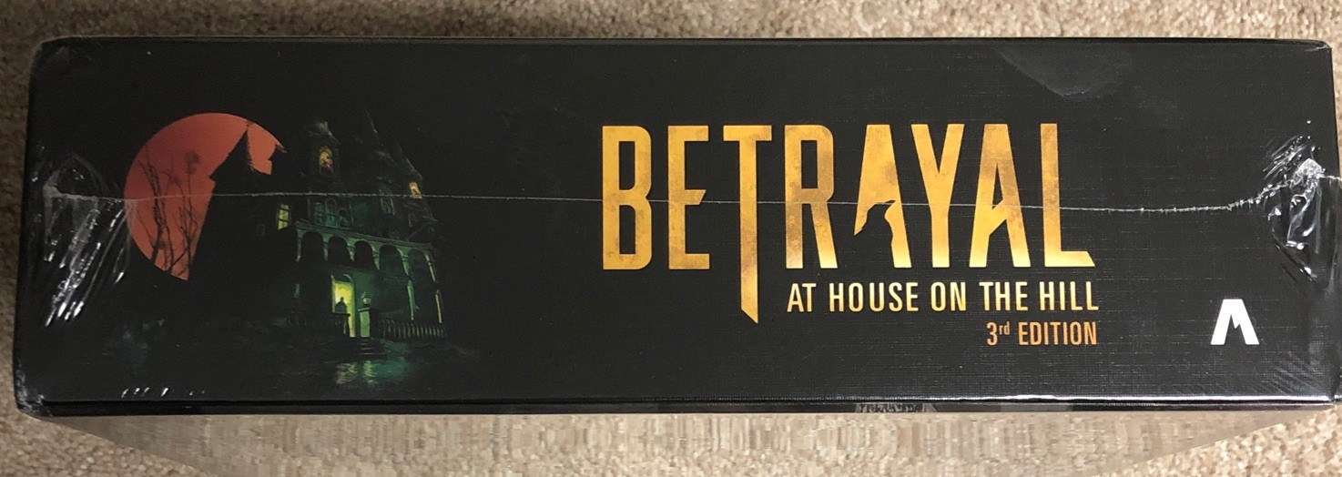 Avalon Hill Hasbro Gaming Betrayal at The House on The Hill 3rd Edition Sealed