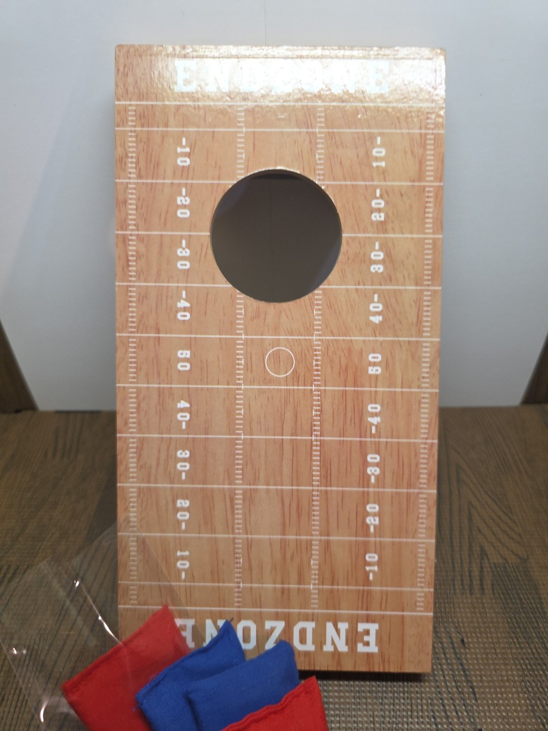 Cornhole Bean Bag Toss Game Set Tabletop for Game Night Desk Office Used