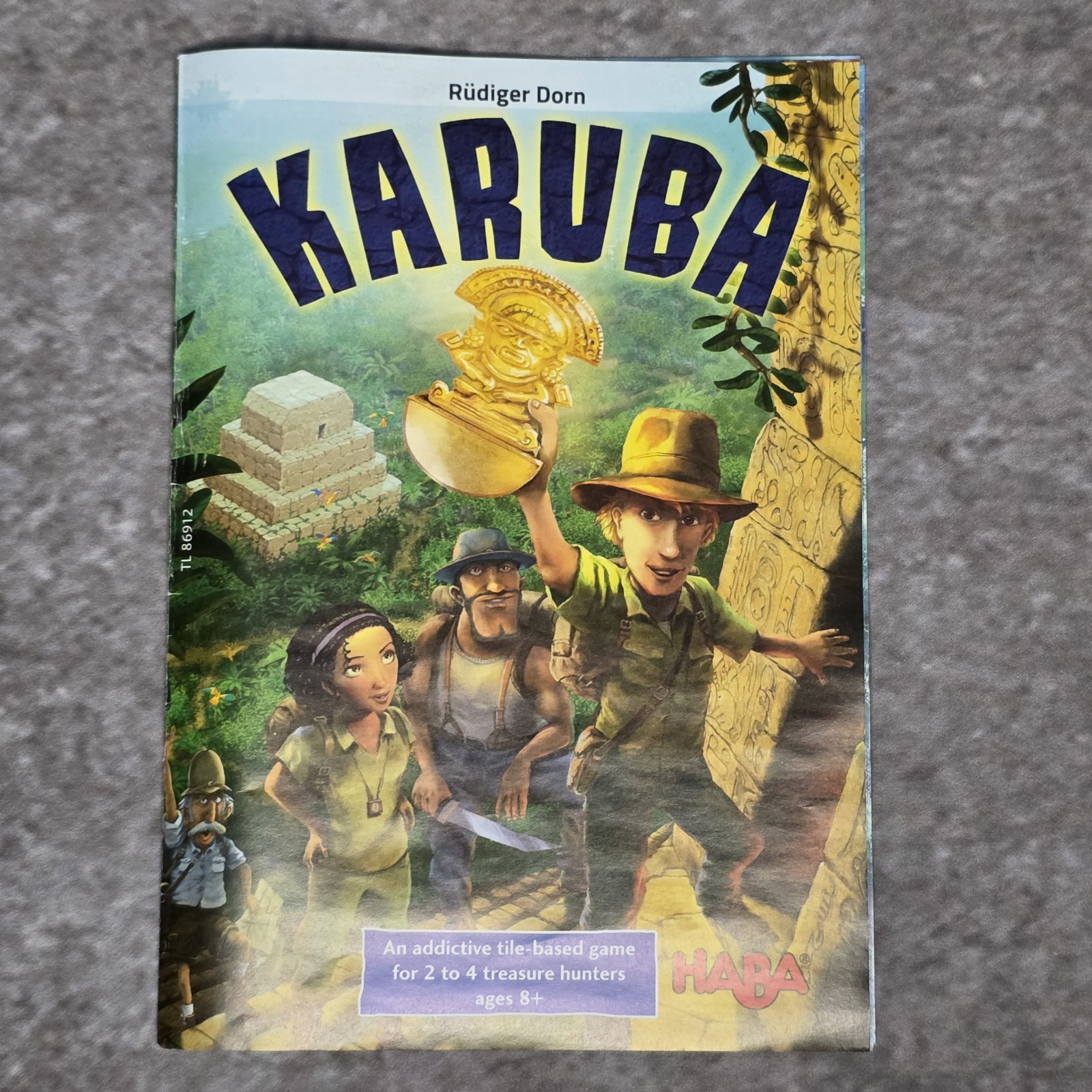 Karuba Award Winning Strategy, Tile, Puzzle Board Game Night or Parties Complete