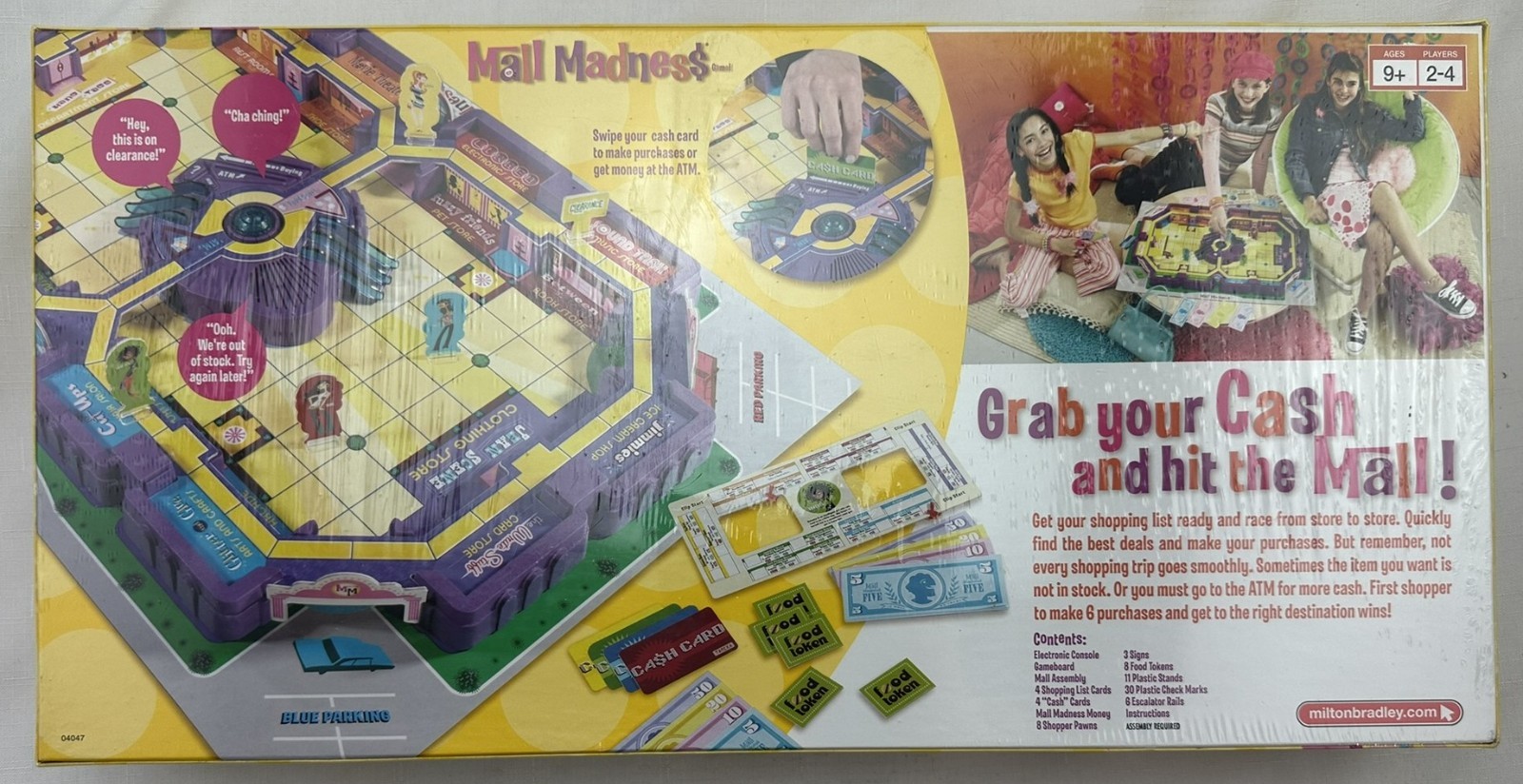 2005 Mall Madness Game Milton Bradley Brand New Sealed FREE SHIPPING