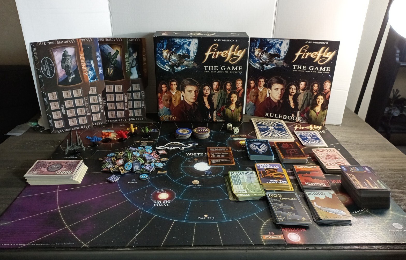 Firefly The Game Board Game Joss Whedon 2013 Gale Force Nine Complete