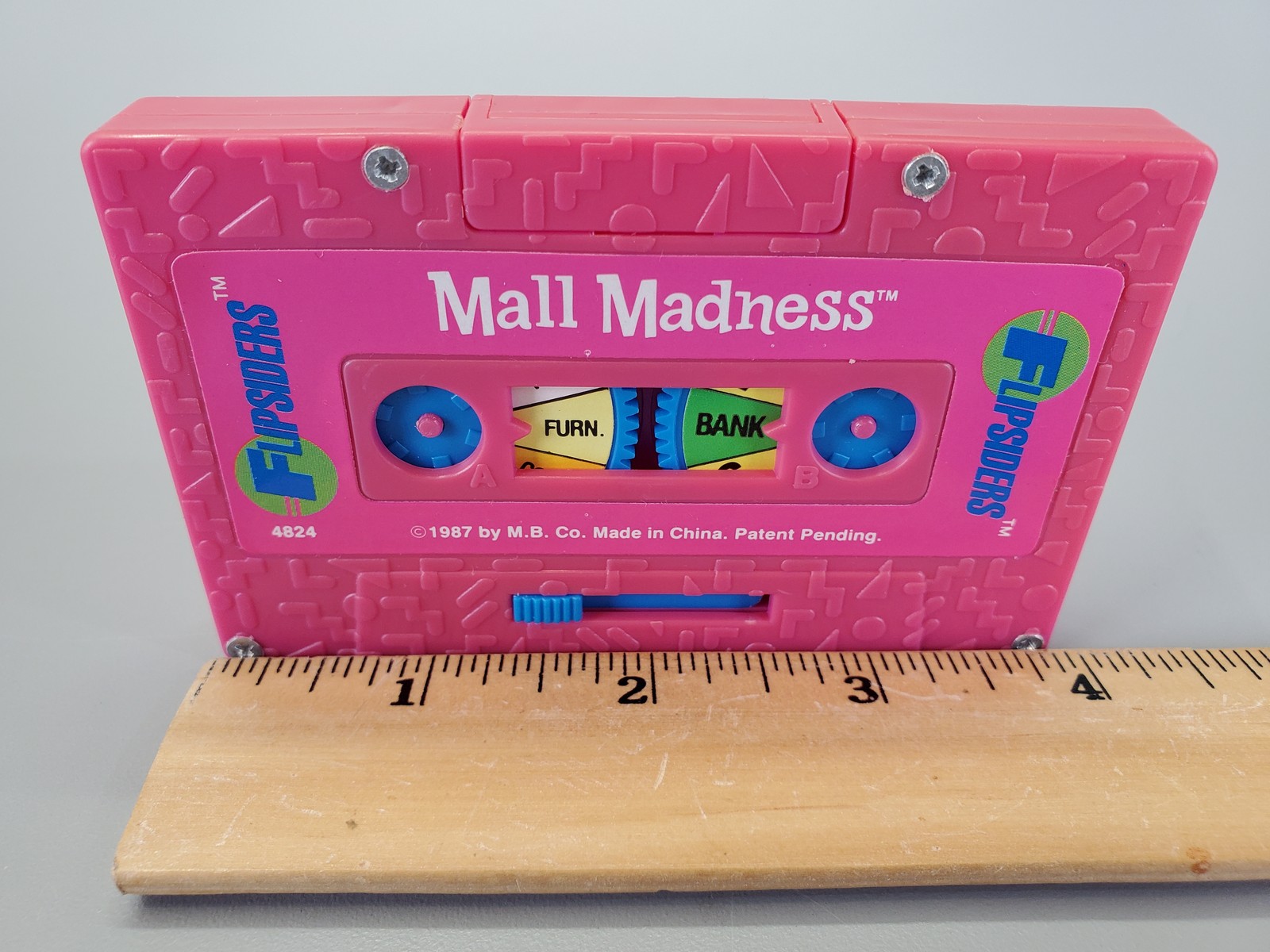 Vintage 1987 Milton Bradley FLIPSIDERS Mall Madness Complete w/ Cardback