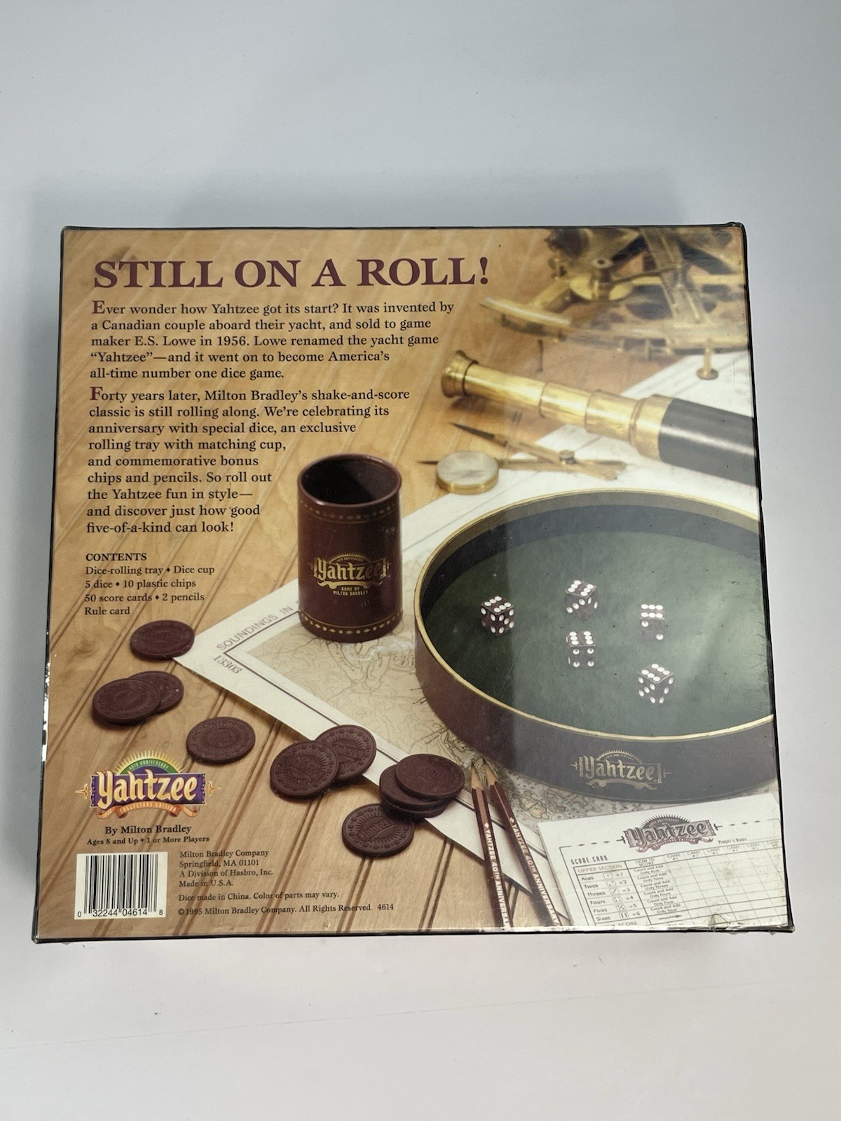 NEW Yahtzee 40th Anniversary Collector’s Edition Board Game Milton Bradley