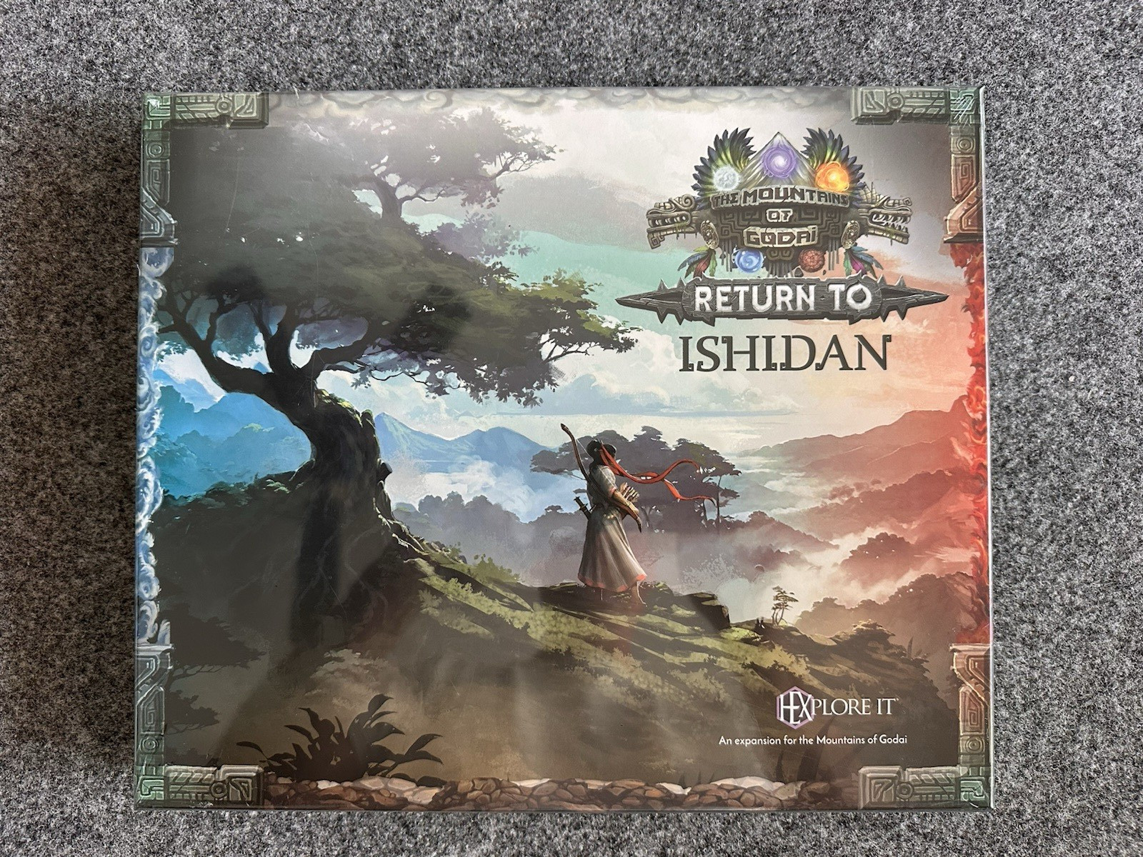 HEXplore-It The Mountains of Godai + Both Exps + SG Pack + Elemental Dice Bag