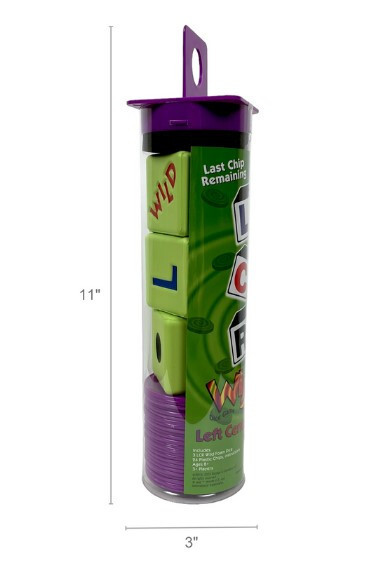 NEW FOR 2024 – LCR WILD DICE GAME – JUNIOR SIZE!