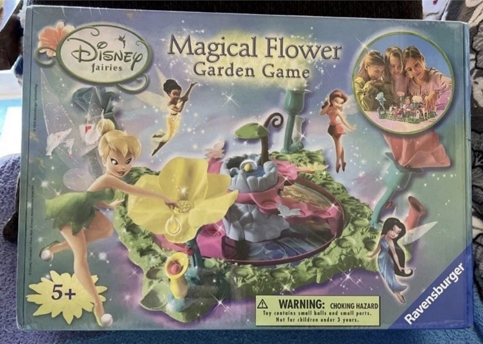 Disney Fairies Magical Flower Garden Game 2007 NEW