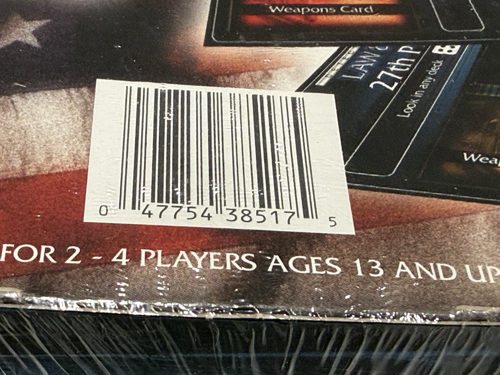 Law & Order Detective Game Cardinal Games 2-4 players ages 13+ TV Show