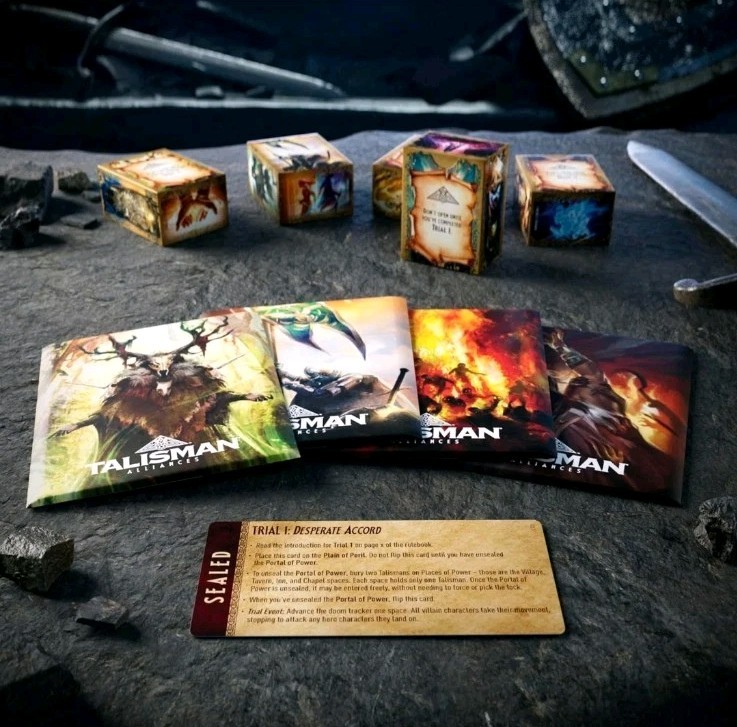 Talisman Alliances: Fate Beckons Board Game Expansion Pack 5th Edition Read