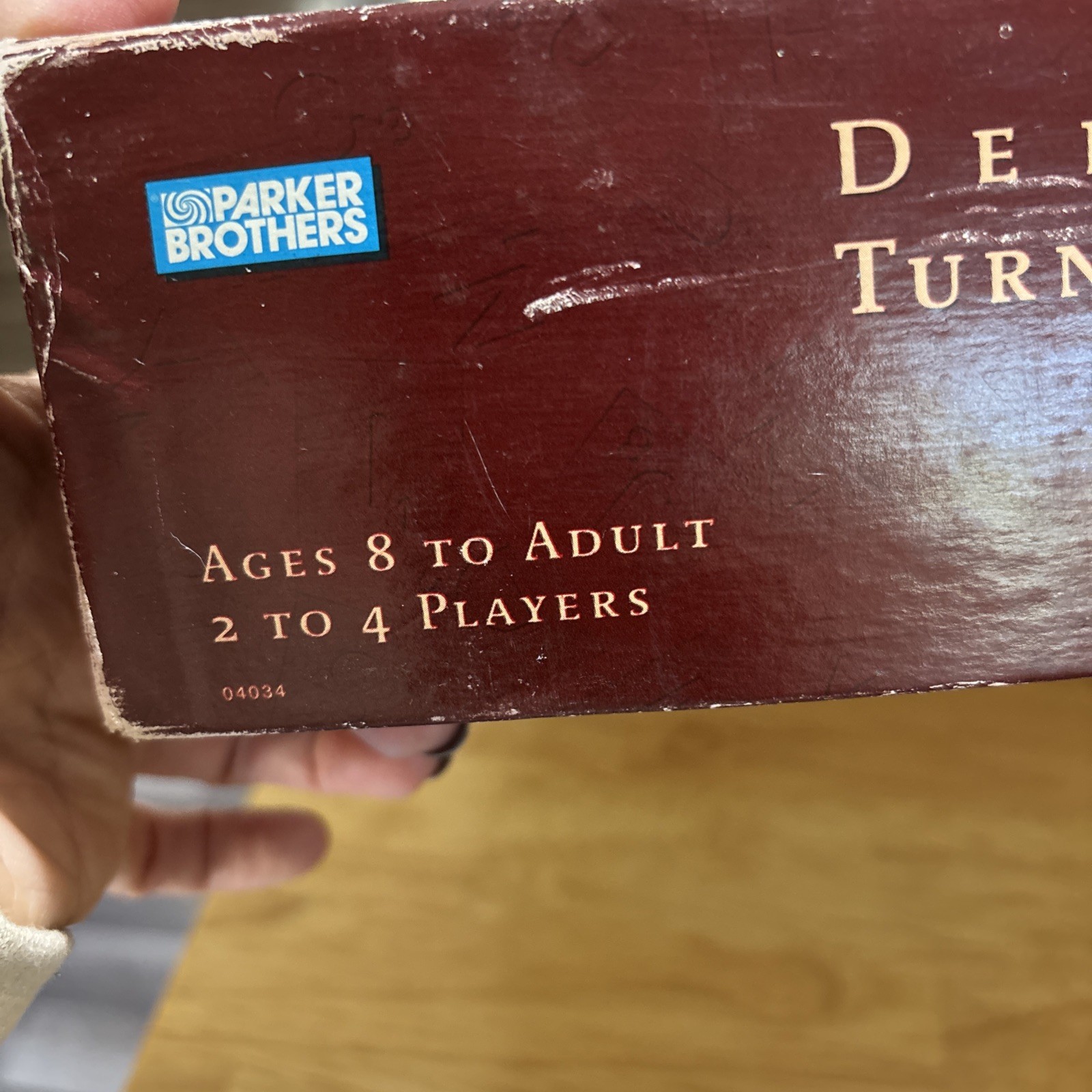 Milton Bradley 4034 Scrabble Deluxe Edition Board Game 2001