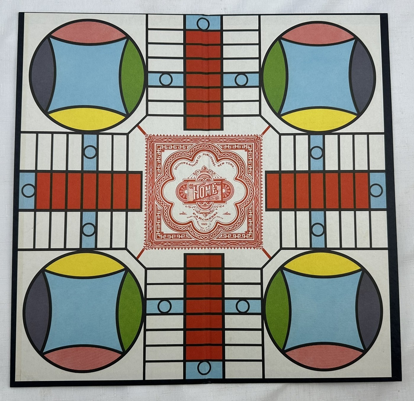 1959 Parcheesi Game Popular Edition by Selchow & Righter Complete in Great Cond