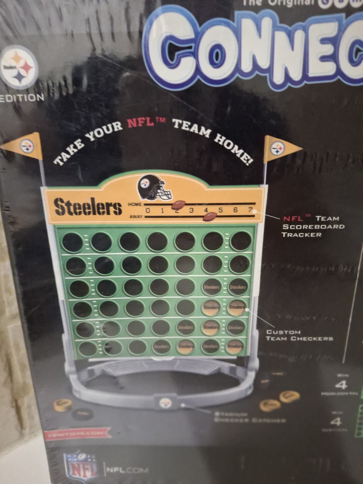 NFL Connect 4 Football Pittsburgh Steelers Family Game NEW RARE