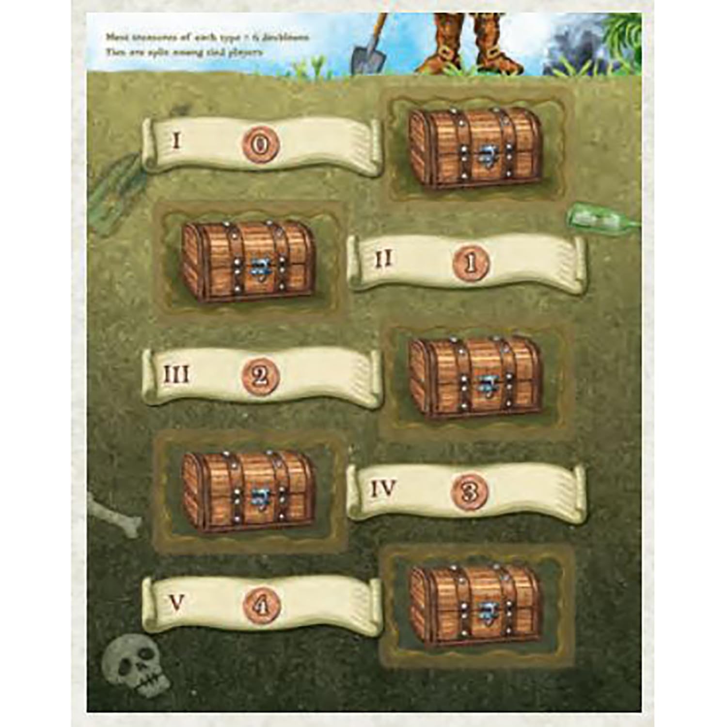 Rio Grande Games Morgan’s Magic Map Tile 9 inches x 9 x 2