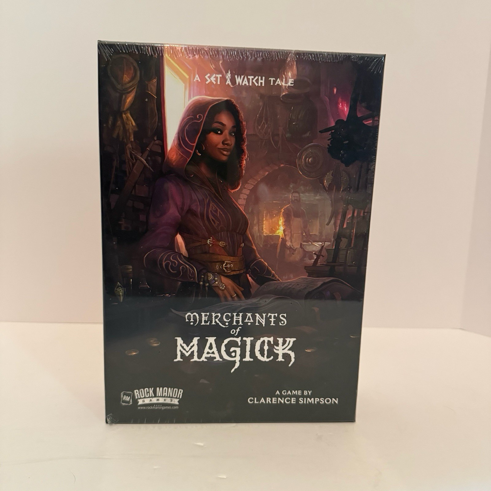 Merchants of Magick: A Set A Watch Tale Board Game Rock Manor Games 2021 – New