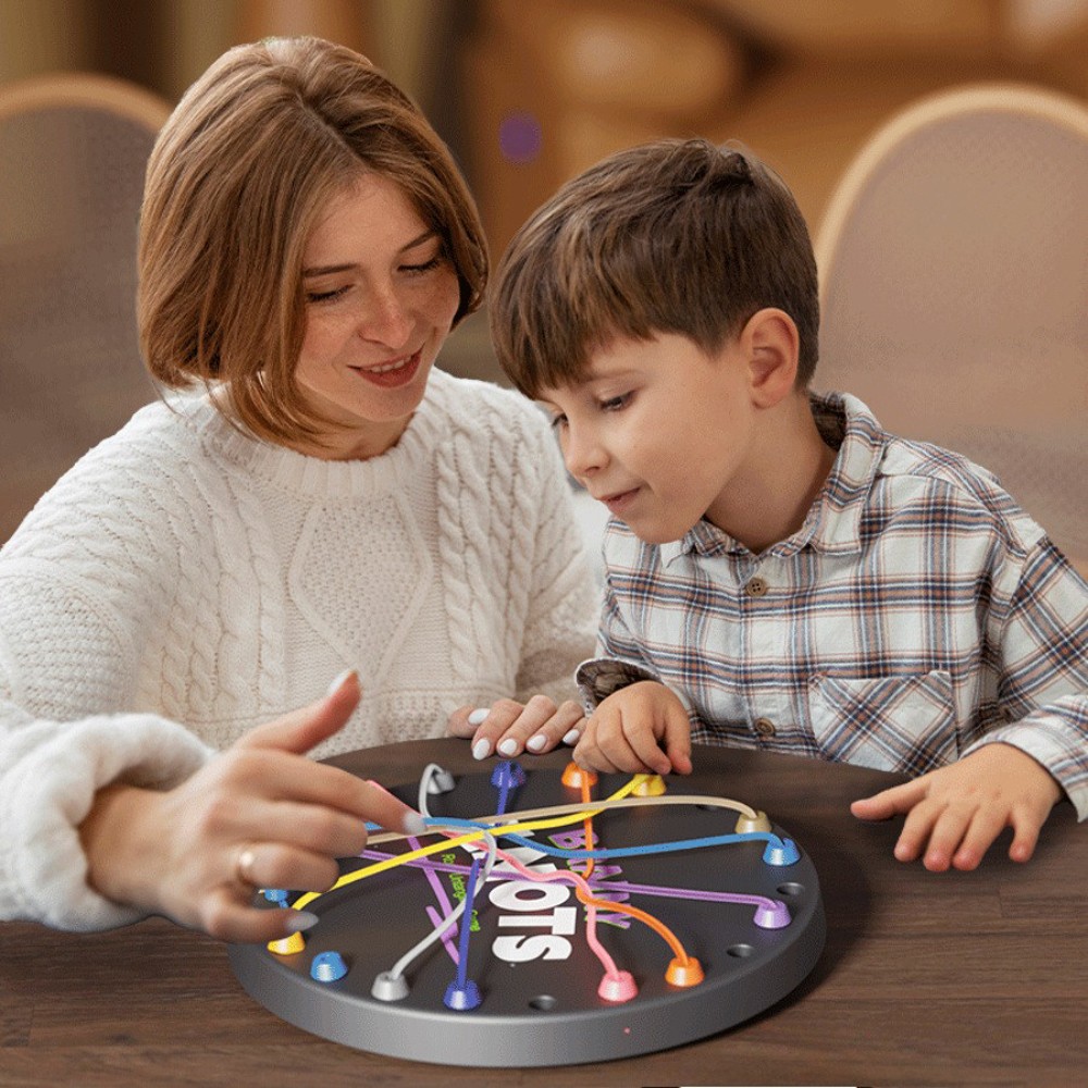 Family Trip Rope Puzzle Game Educational Problem-Solving Toy for Children/Adults