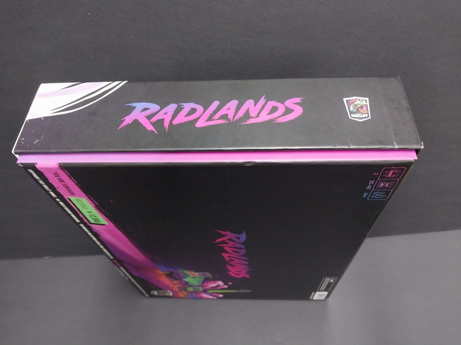 2021 Radlands Super Deluxe Edition Kickstarter Limited only 12000 made card game