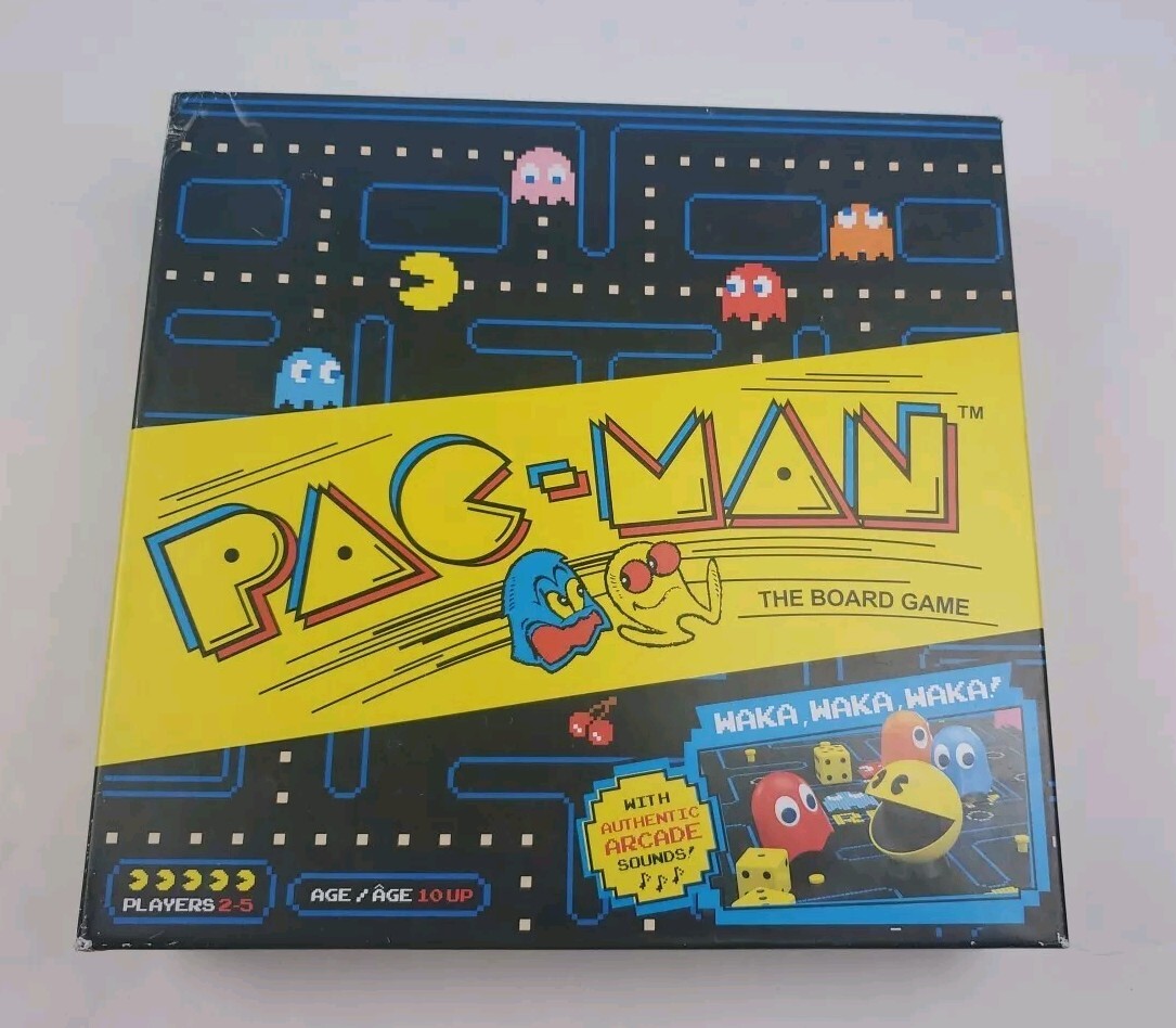 Pac-Man The Board Game ~ Classic Retro Arcade Table Top Game Complete Waka, Waka