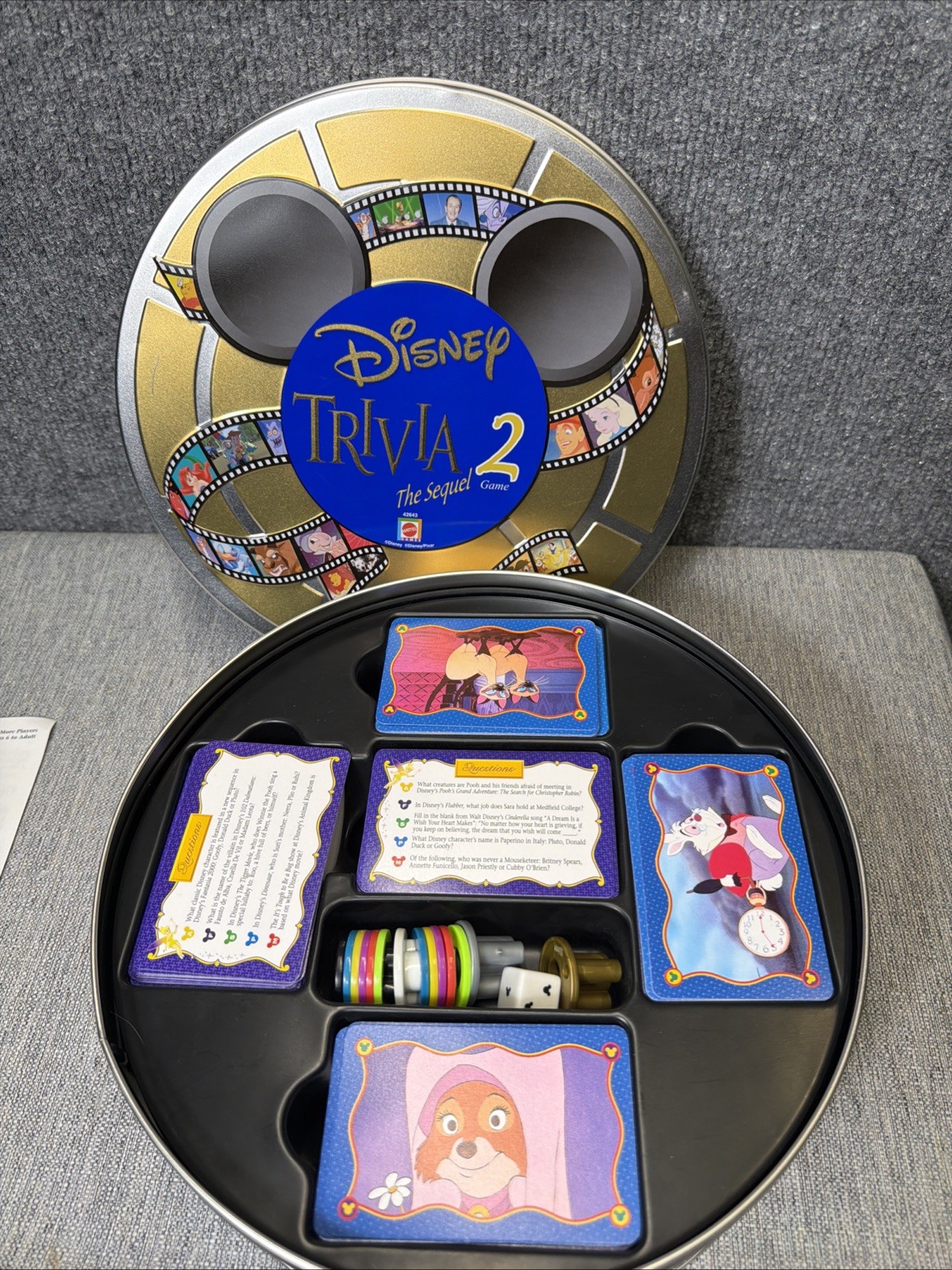 The Wonderful World of Disney Trivia 2: The Sequel Game Pre-owned.