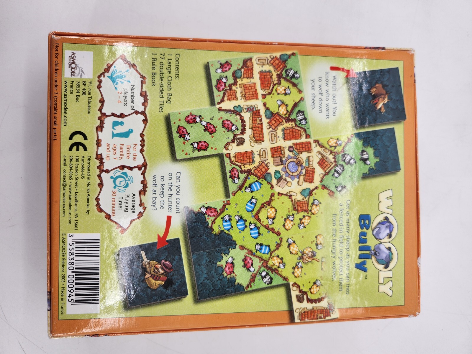 Wooly Bully Board Game 2003 Asmodee Editions Philippe des Pallieres