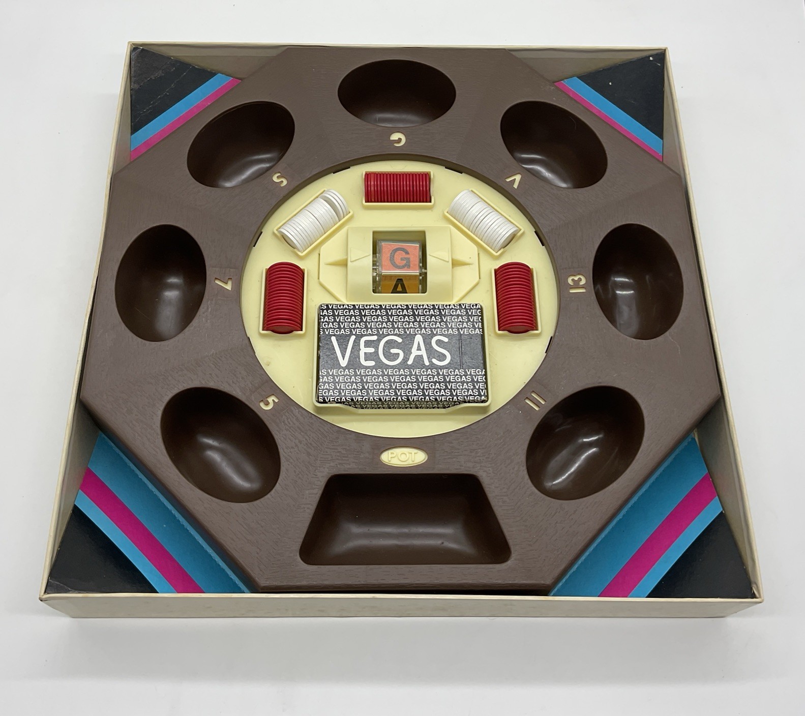 Vintage 1973 Milton Bradley VEGAS Board Game Complete