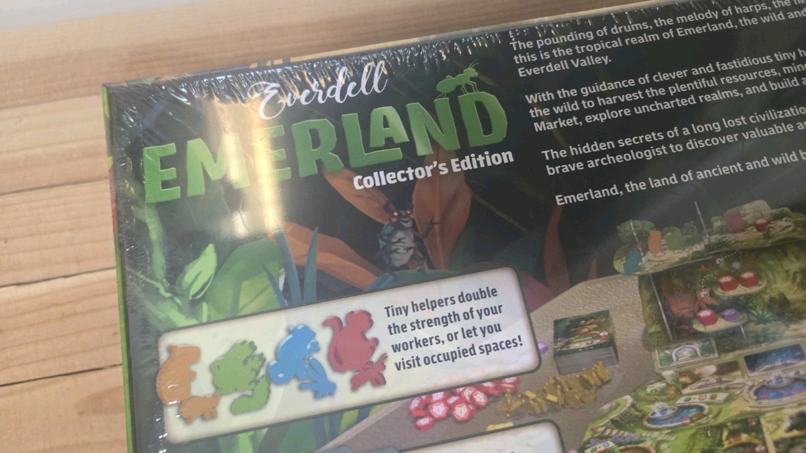 Everdell Emerland “Collectors Edition” boardgame – NEW! Stand alone