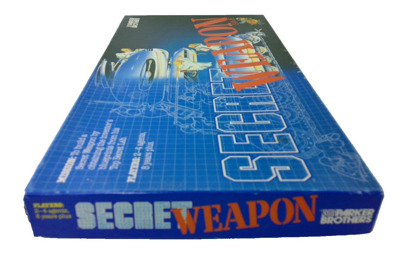 Secret Weapon Boardgame 2-4 Players 1984 Gruver Productions Australia Complete