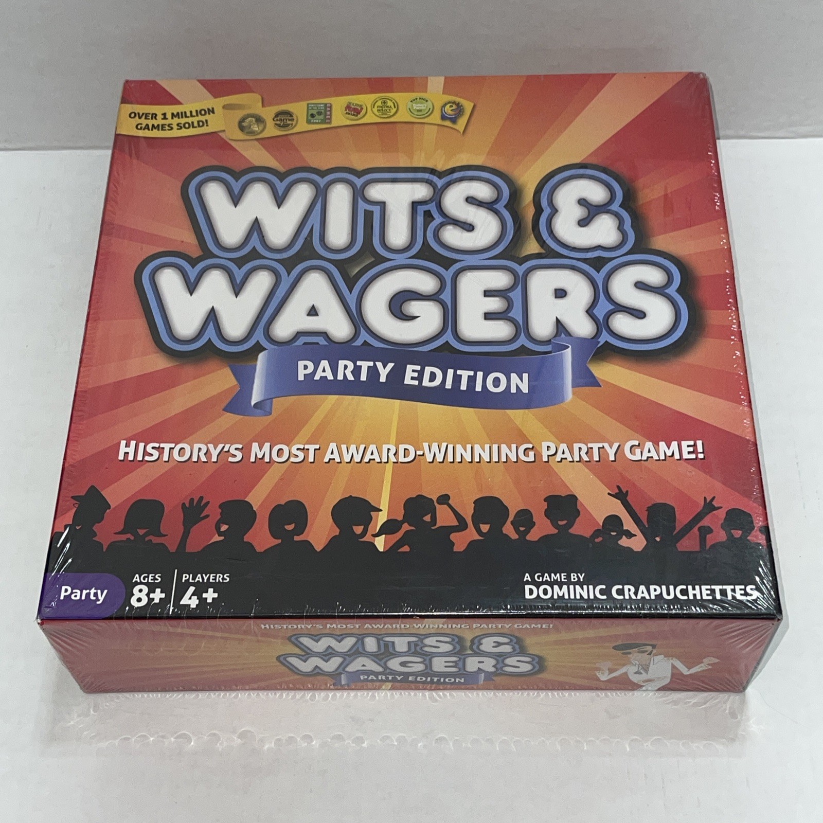 WITS & WAGERS Party Edition Game BRAND NEW SEALED North Star Games 4+ Players