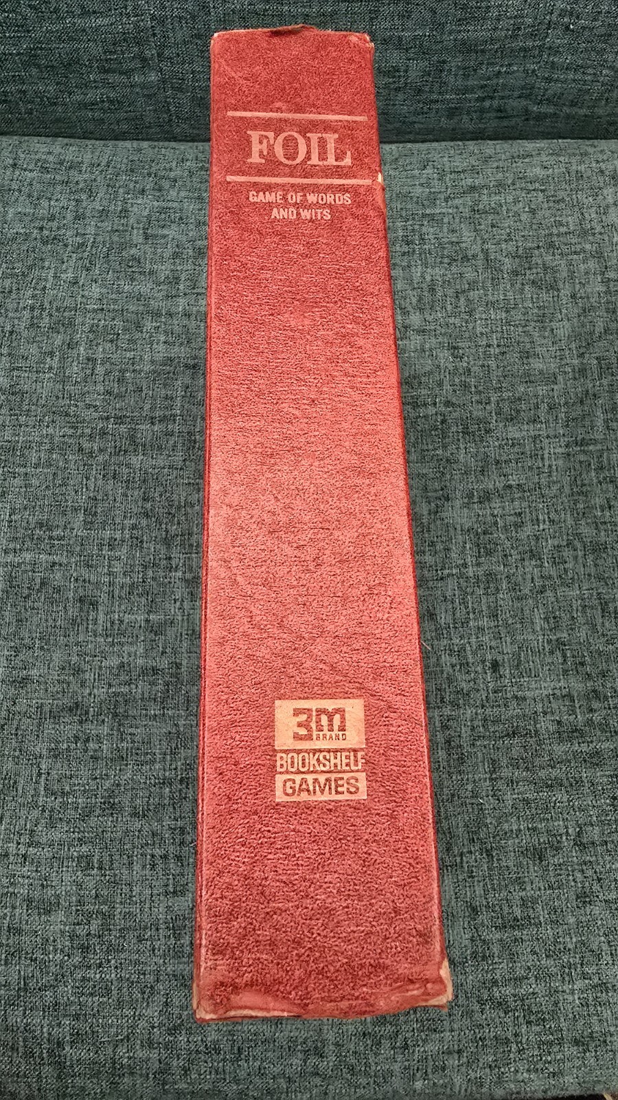 Foil Challenging Game Of Words And Wits 1968 3M Bookshelf Game