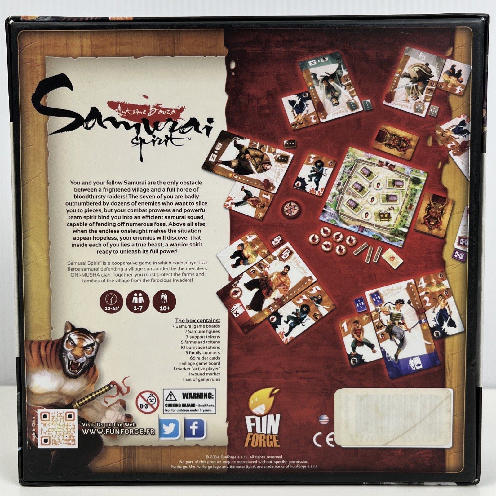 SAMURAI SPIRIT Board Game Fun Forge Games