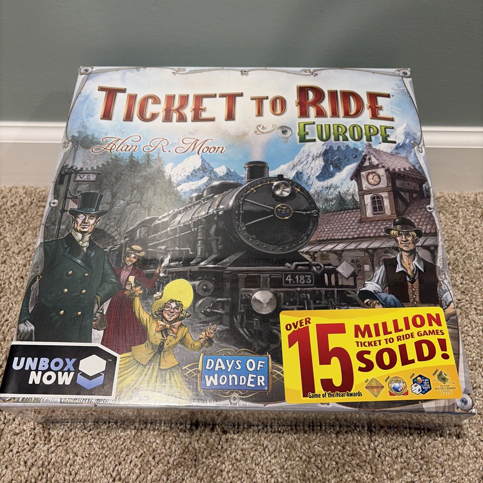 Ticket to Ride Europe Board Game SEALED