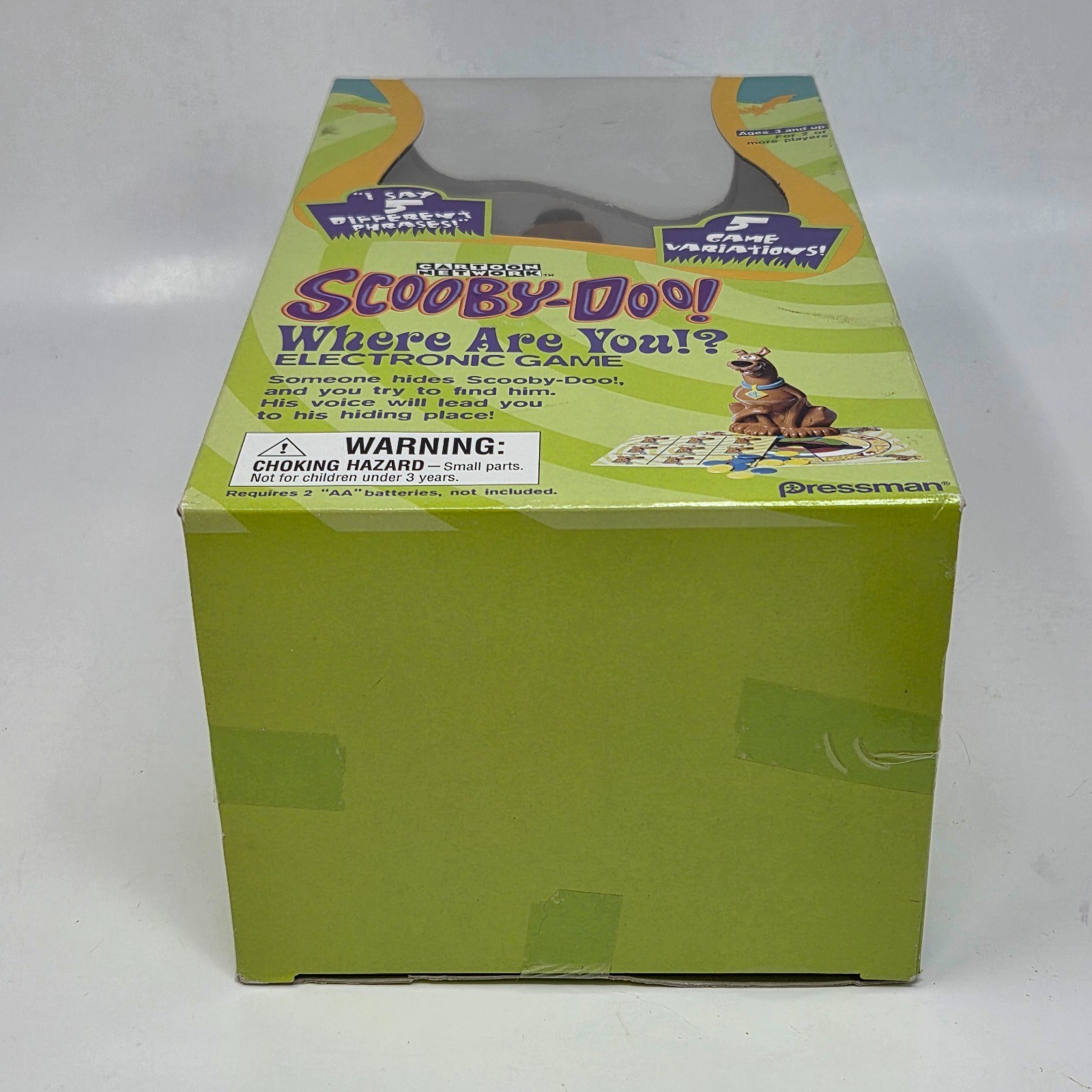 VINTAGE 2000 SCOOBY DOO WHERE ARE YOU? PRESSMAN ELECTRONIC GAME NEW SEALED