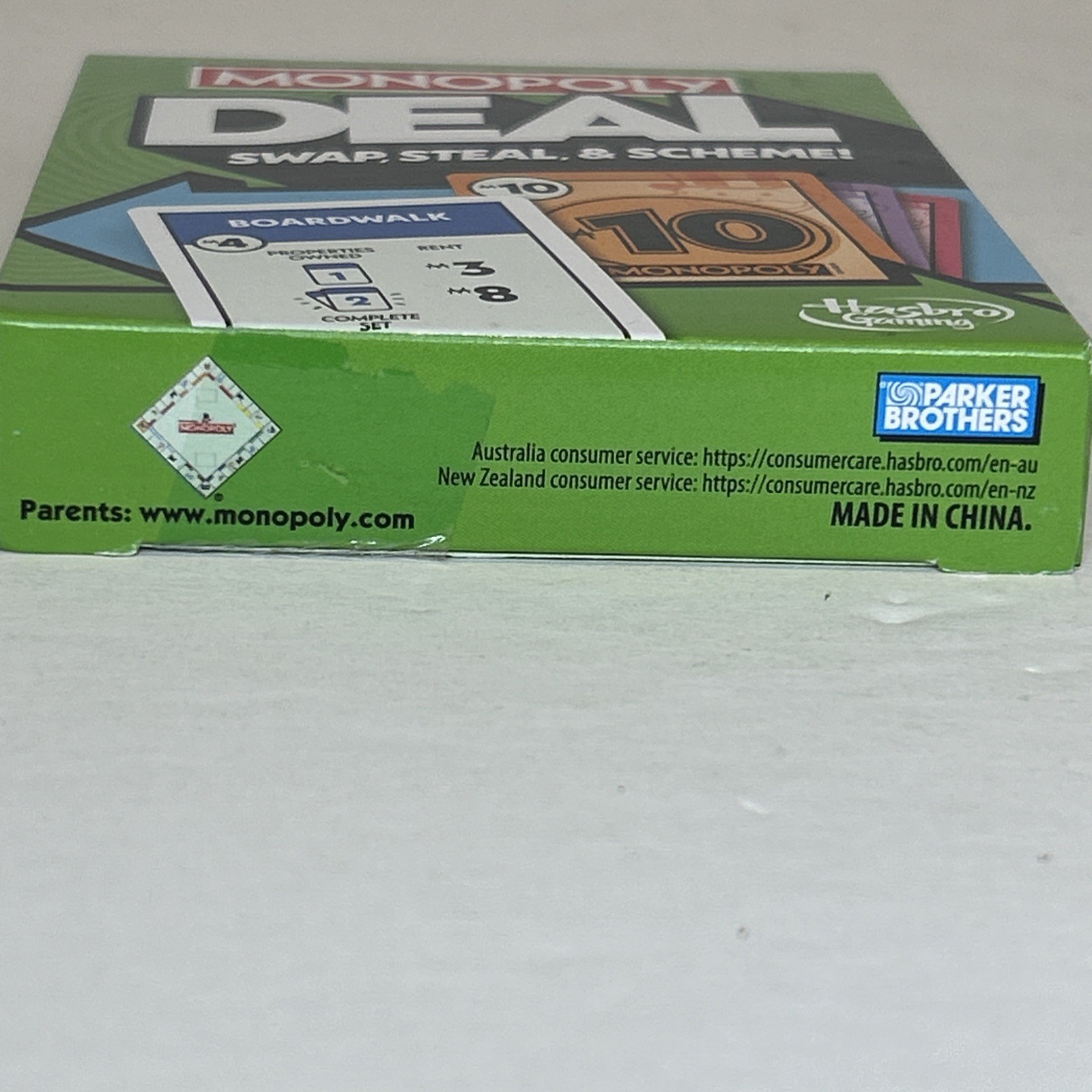 Monopoly Deal Card Game Quick-Playing Family Card Game Hasbro Gaming Fun Action