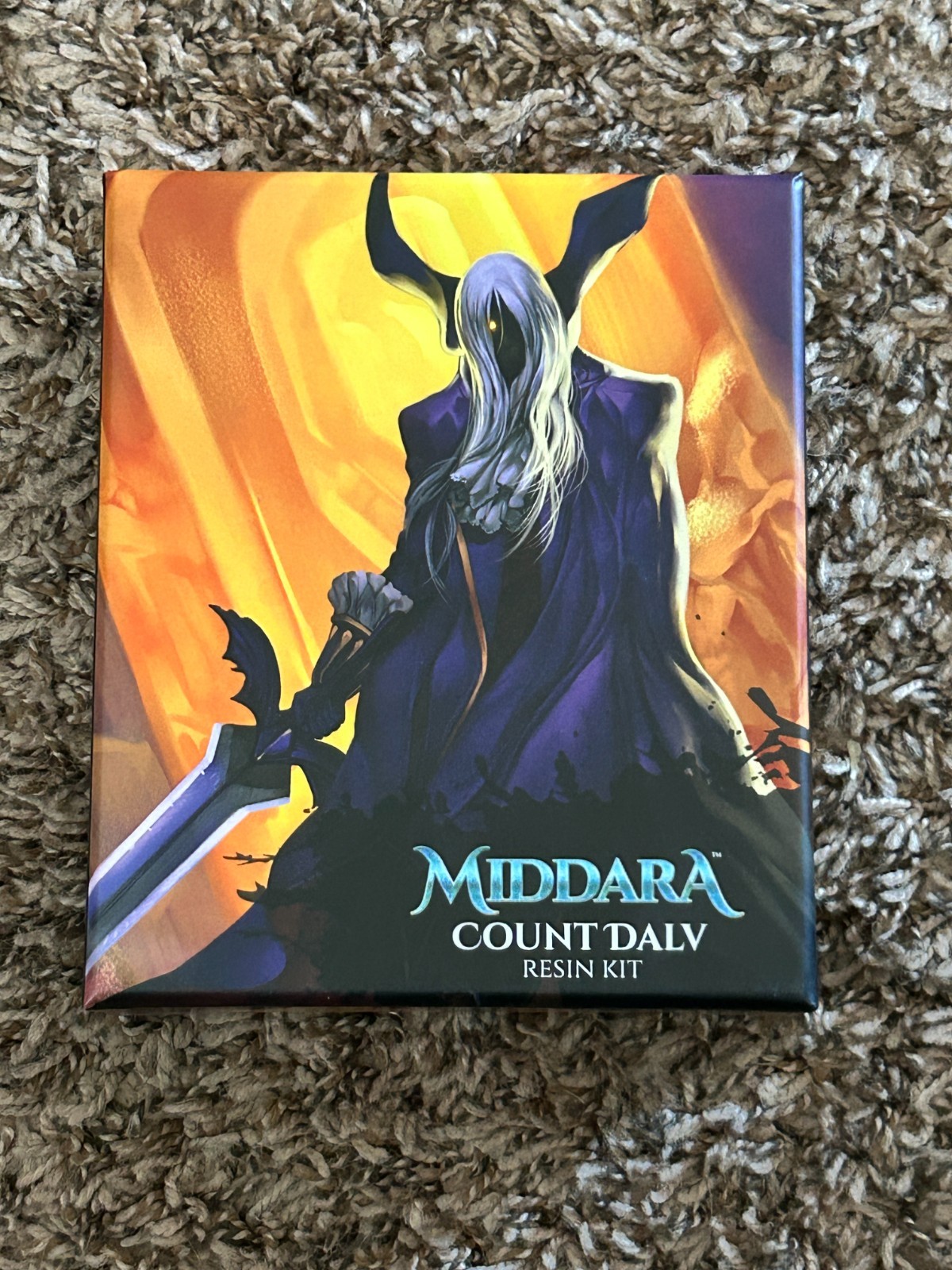Middara Board Game: Count Dalv, Complete