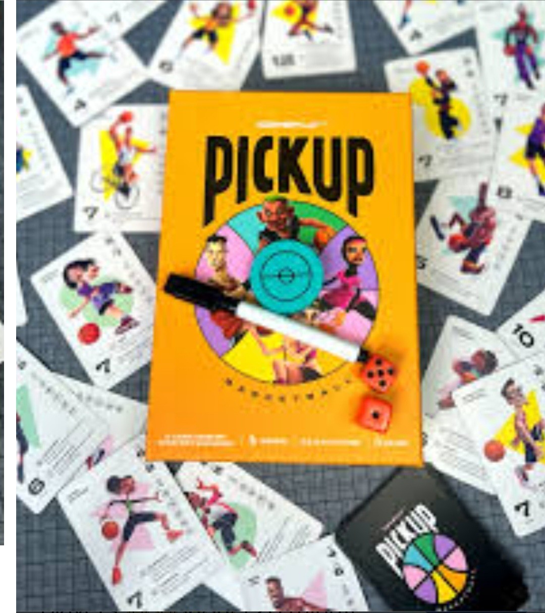 Gameflo Pickup Basketball Card Game Of Strategy 2-6 Players Ages 8+ New Sealed