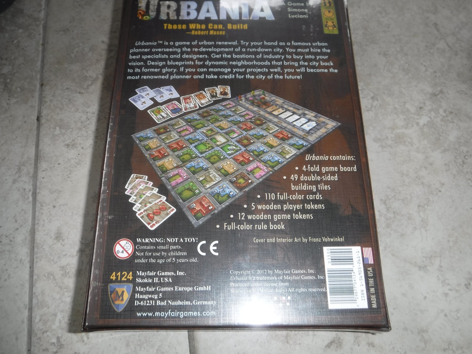 Urbania Mayfair Games NEW NIB
