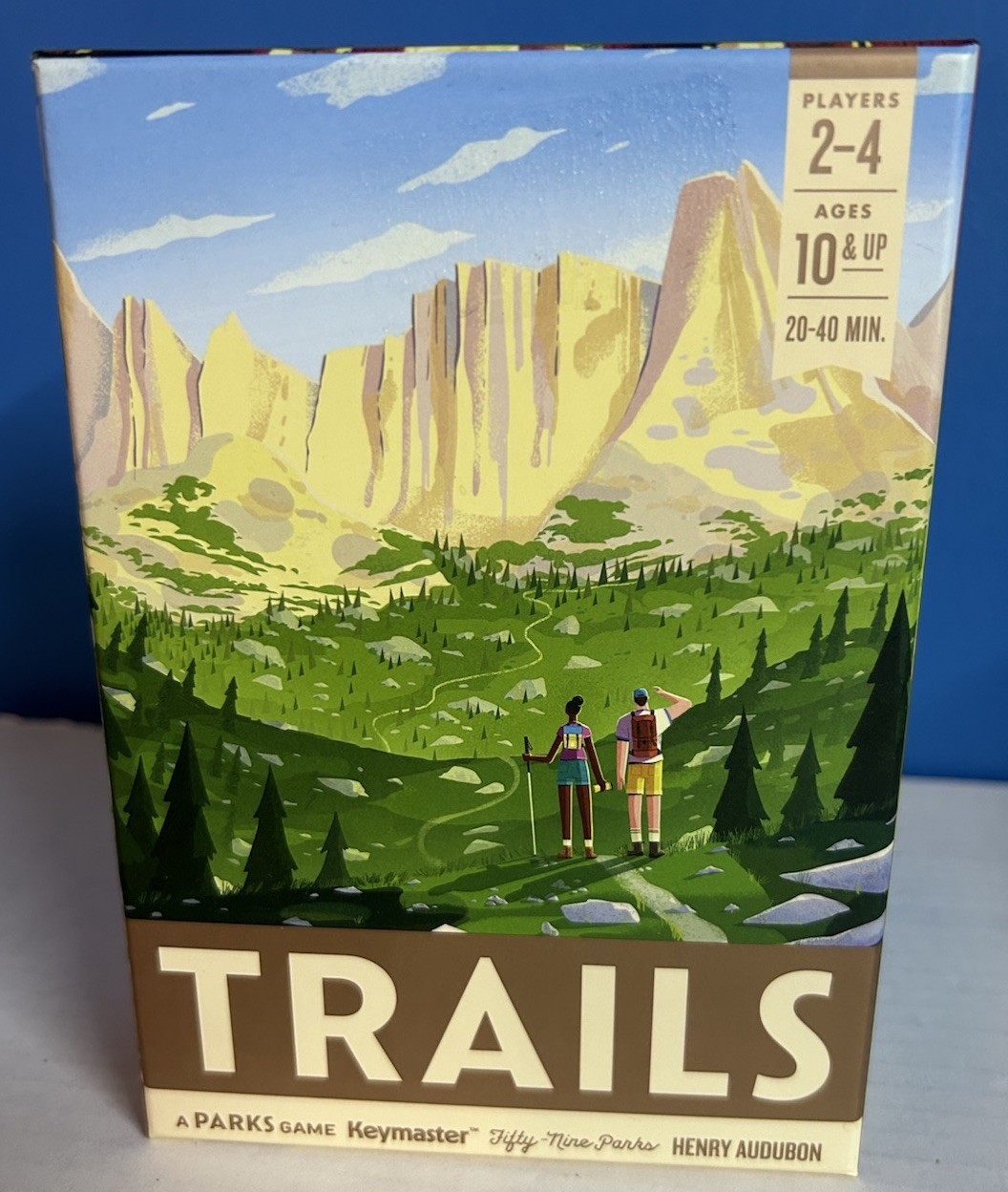 Trails: A Parks Card Game – Open Box, Sealed & Unpunched Contents!