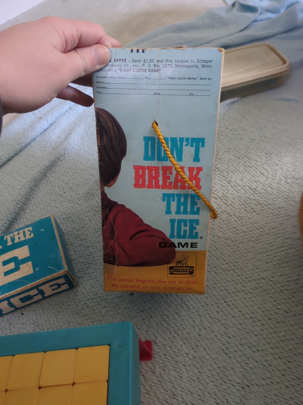 Vintage 1970 Don’t Break the Ice Game Missing Mallets