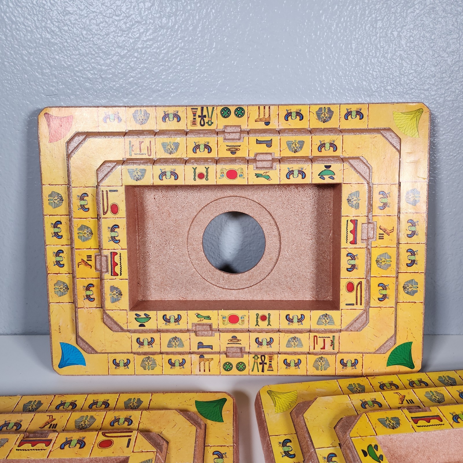 3 Milton Bradley Board Game – 1971 – VOICE OF THE MUMMY – w/Box For Parts AS IS