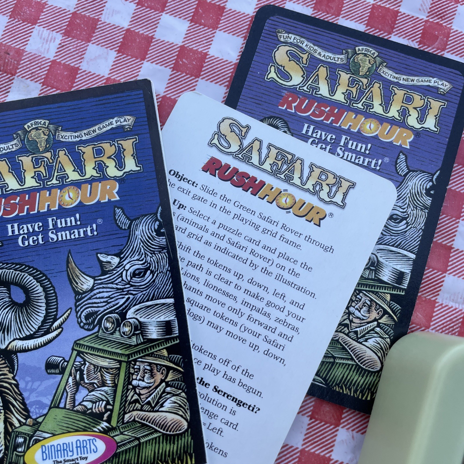 Safari: Rush Hour Jungle Escape Game Binary Arts Homeschool Growth Mind Complete