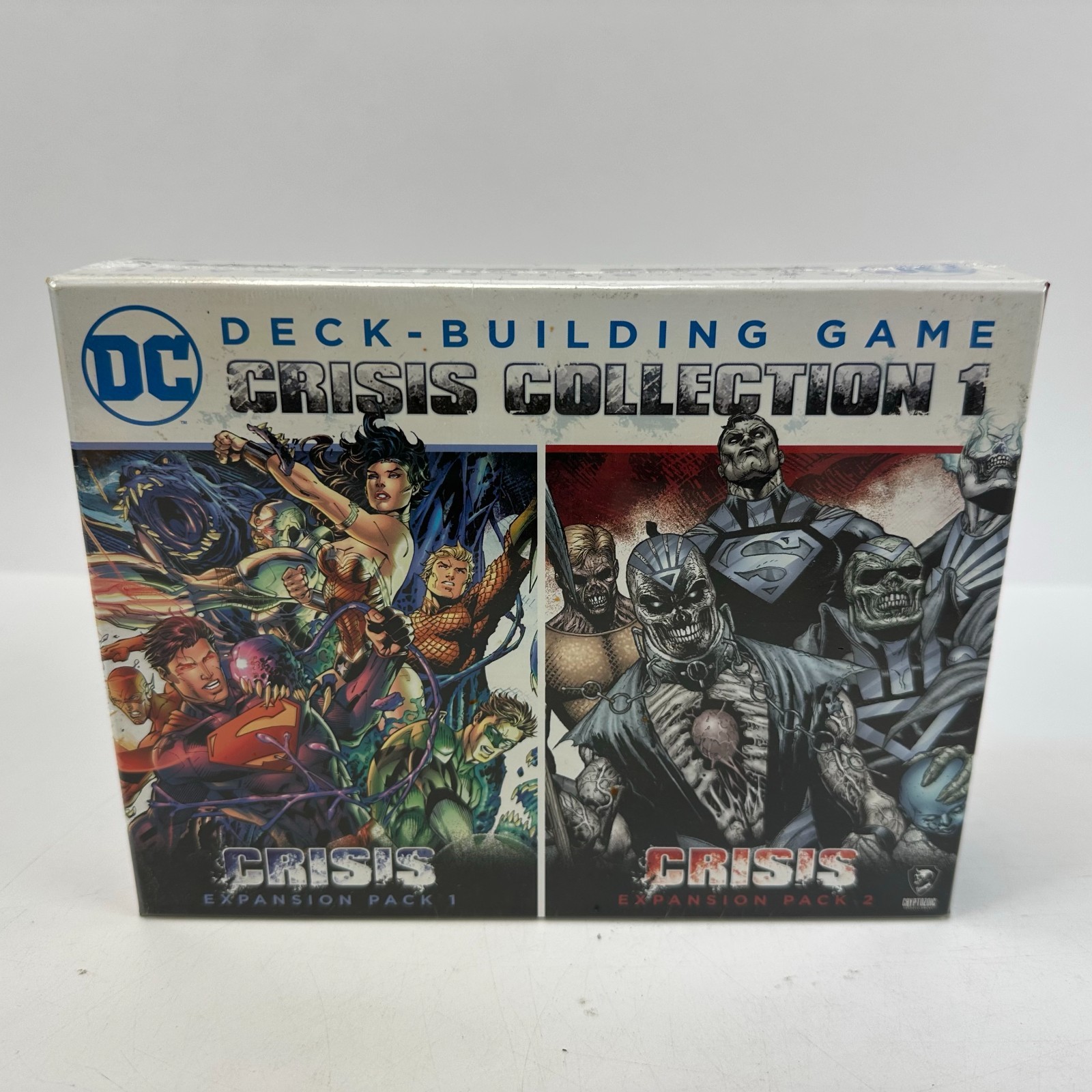 New Factory Sealed DC Deck-Building Game Crisis Collection 1 Cryptozoic