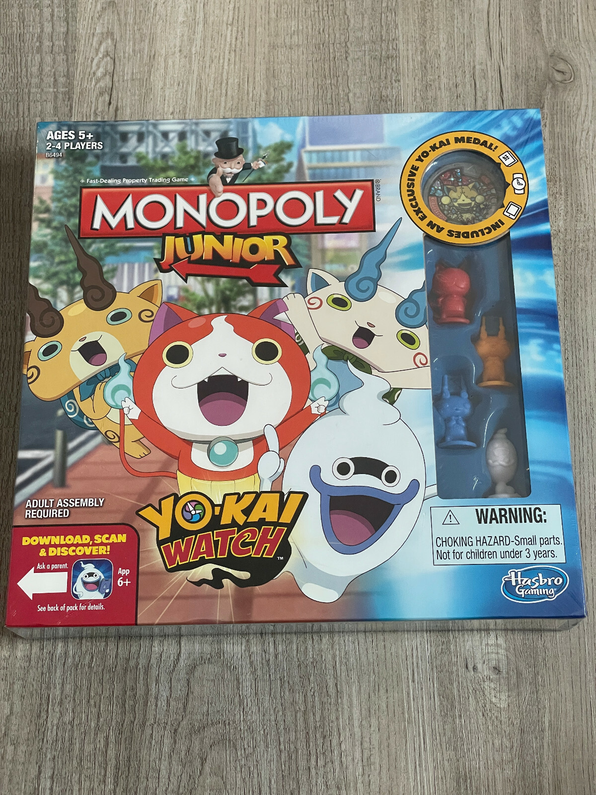 Monopoly Junior Yokai Watch Edition with Exclusive Medal (Brand New & Sealed)